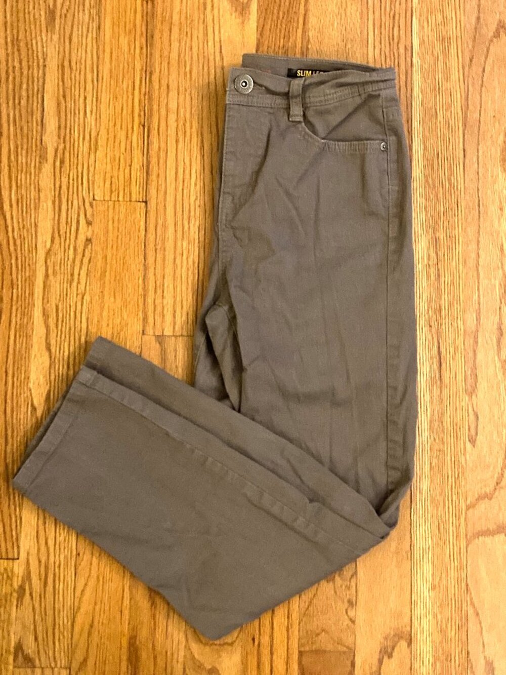 STYLE & CO Women's Olive Green STRETCH Denim Jeans/Pants ~ Sz 6PS